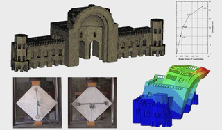 Rumi Darwaza monument with instrumentation.
